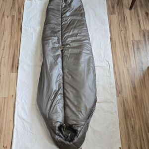 Sleek Gray Sleeping Bag